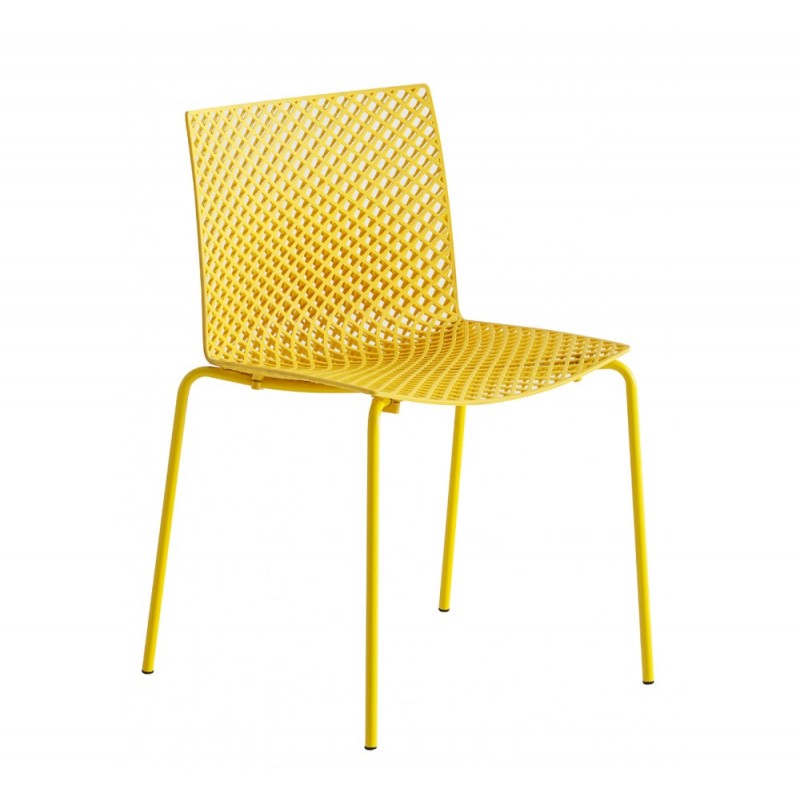 Fuller NA καρέκλα  τεχνοπολυμεριου γκρί χρωμα και μεταλλικο σκελετο55x51x80(44)cm - ελαχιστη παραγγελια 4 τμχ 