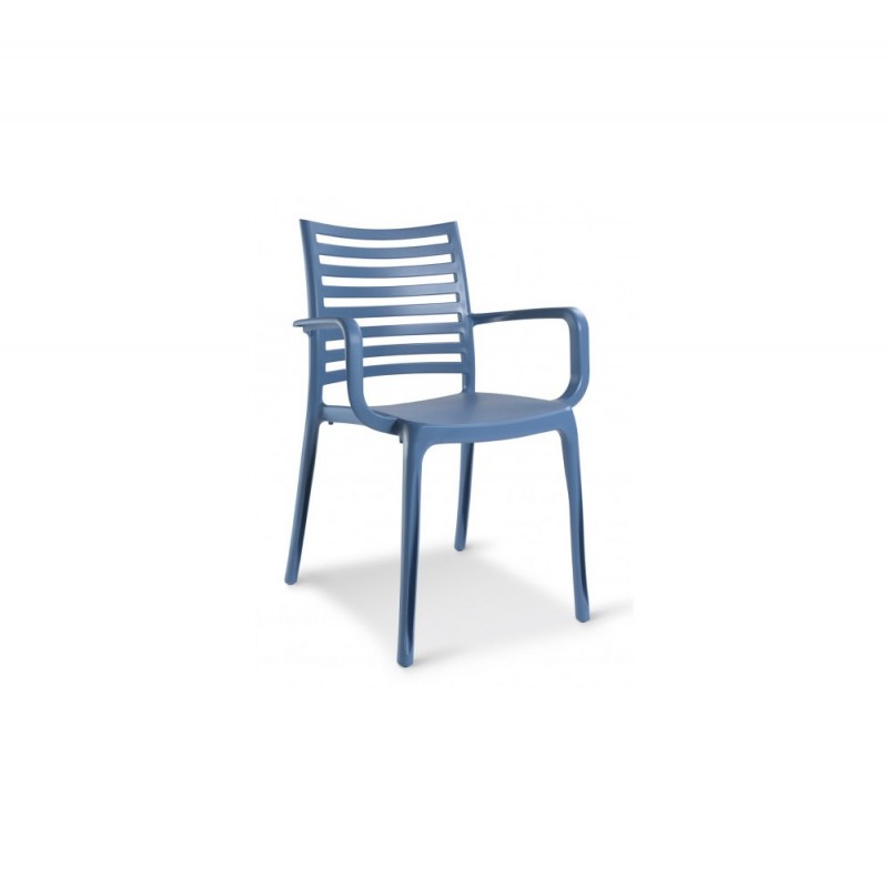 Sunday πολυθρόνα 096 - Ice white 59x56xH84(66/46,5)cm