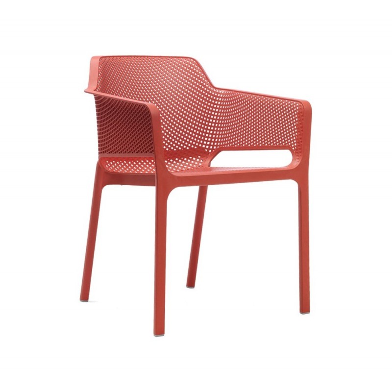 Net πολυθρόνα 02 - Anthracite 60x58x80(46)cm