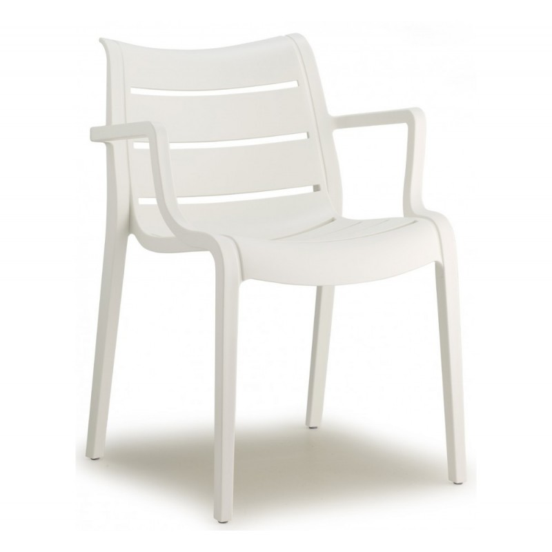 Sunset πολυθρόνα 42-Geranium red 59x59x82(68/47)cm - SET 4 TMX 