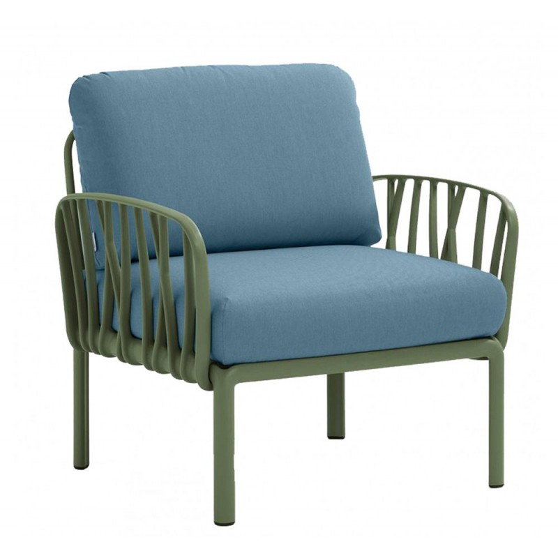 Komodo ref.371 πολυθρόνα 02 - Anthracite 79x78x88(47,5)cm