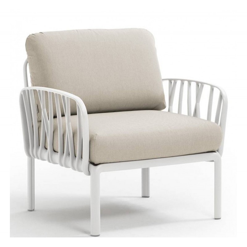 Komodo ref.371 πολυθρόνα 10 - Tortora 79x78x88(47,5)cm