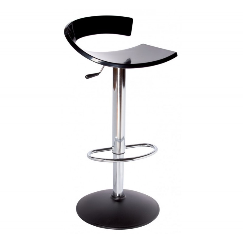 Swing A/AV σκαμπό bar 10-Black 41x41xH91(60-75)cm