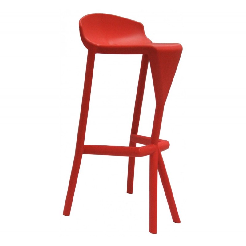 Shiver σκαμπό bar 01-Beige 43x45x75cm