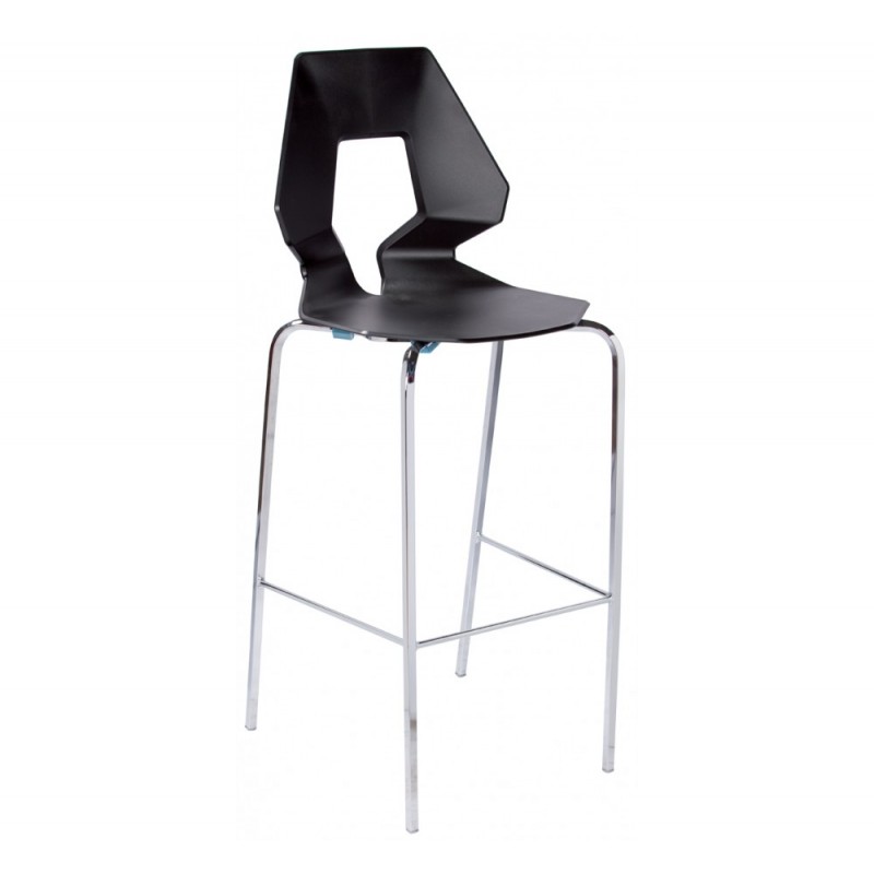 Prodige 77 μεταλλικό σκαμπό bar μουσταρδι Ύψος καθίσματος 77cm 42x46x77cm