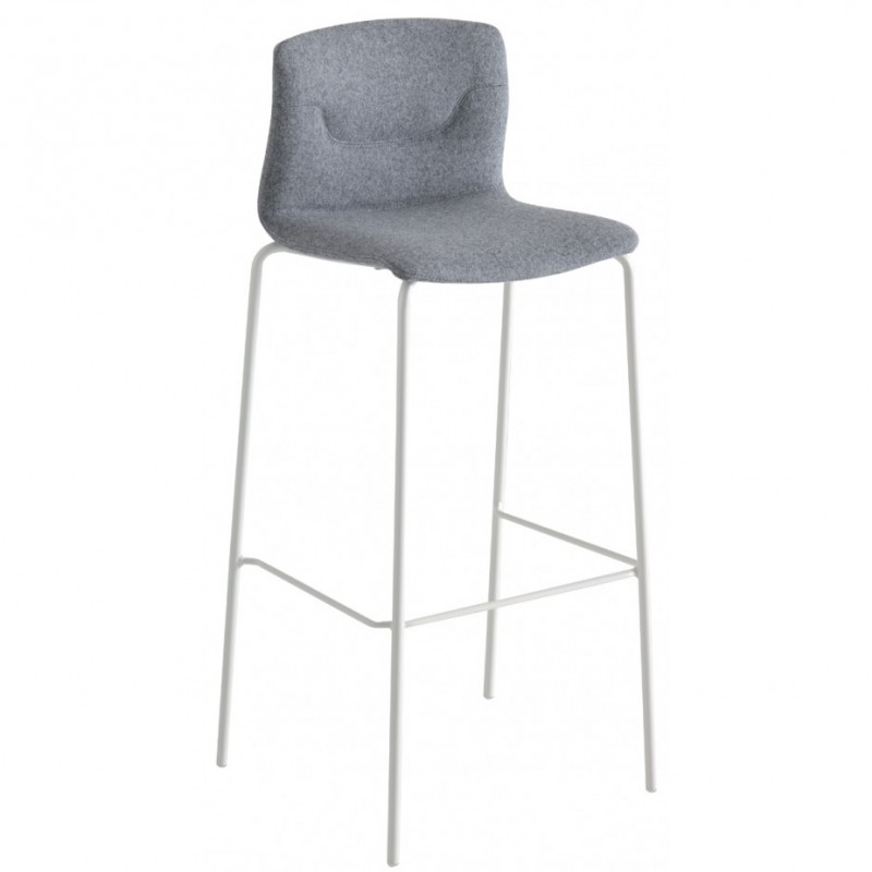 Slot 78/68 Upholstered σκαμπό bar Ύψος 68cm 45x45xH107(78) / 97(68)cm