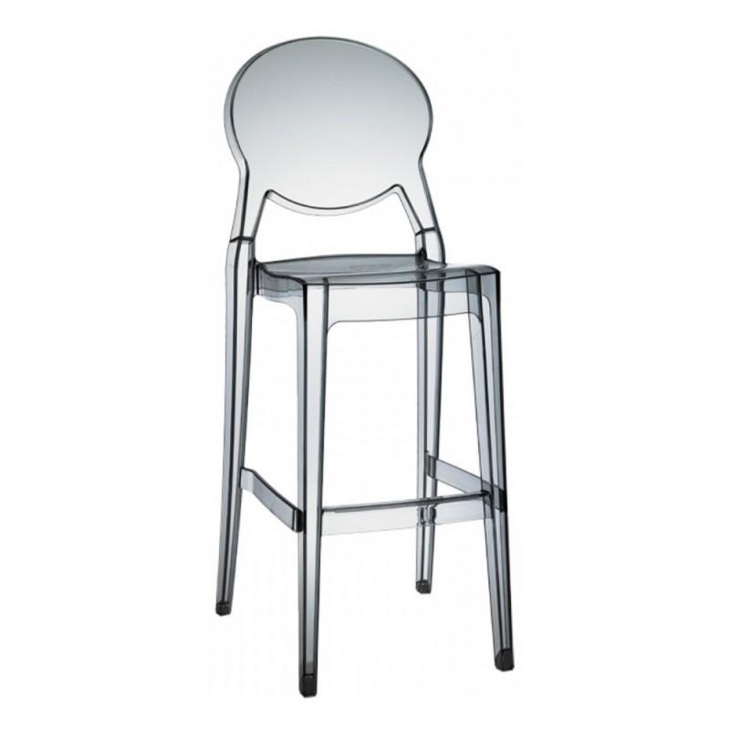 Igloo 64/75 σκαμπό bar Ύψος καθίσματος 74cm 46x52xH107(64)cm (λευκο χρώμα )