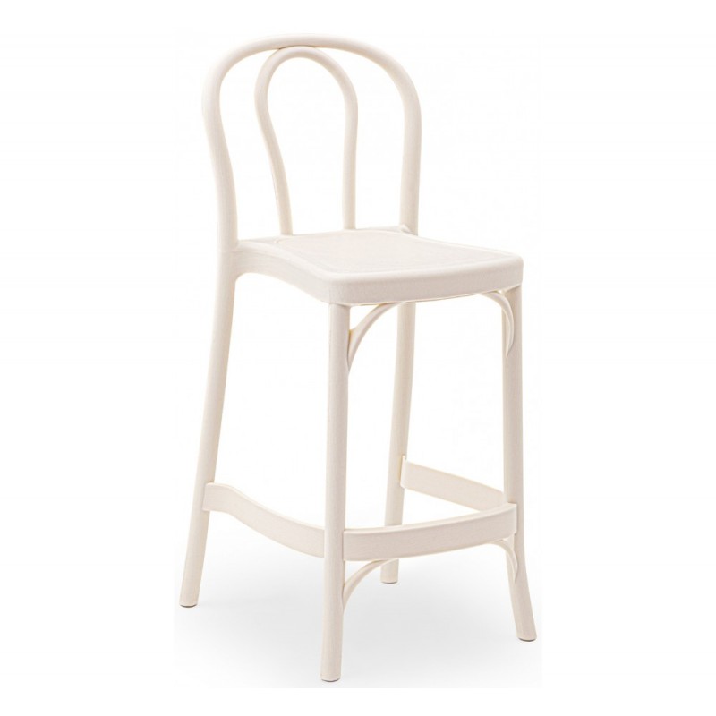 Sozo 75  (χρώμα κρεμ  401040231) σκαμπό bar Ύψος καθίσματος 75cm διαστάσεις 49x54x(108,6/75)cm