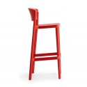 Abuela Stool 77 σκαμπό bar cod294/77A 00-White 50x45x101(77)cm