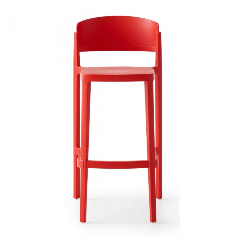 Abuela Stool 77 σκαμπό bar cod294/77A 21-Grey 50x45x101(77)cm