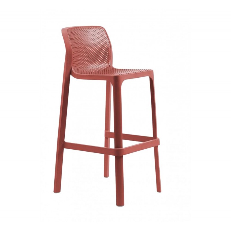 NET ref.355 σκαμπό 75 - Corallo 49x52,5x101,5(76)cm