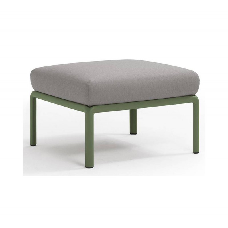 Komodo pouf ref.369 σκαμπό 00 - Bianco 72x72x47,5(47,5)cm