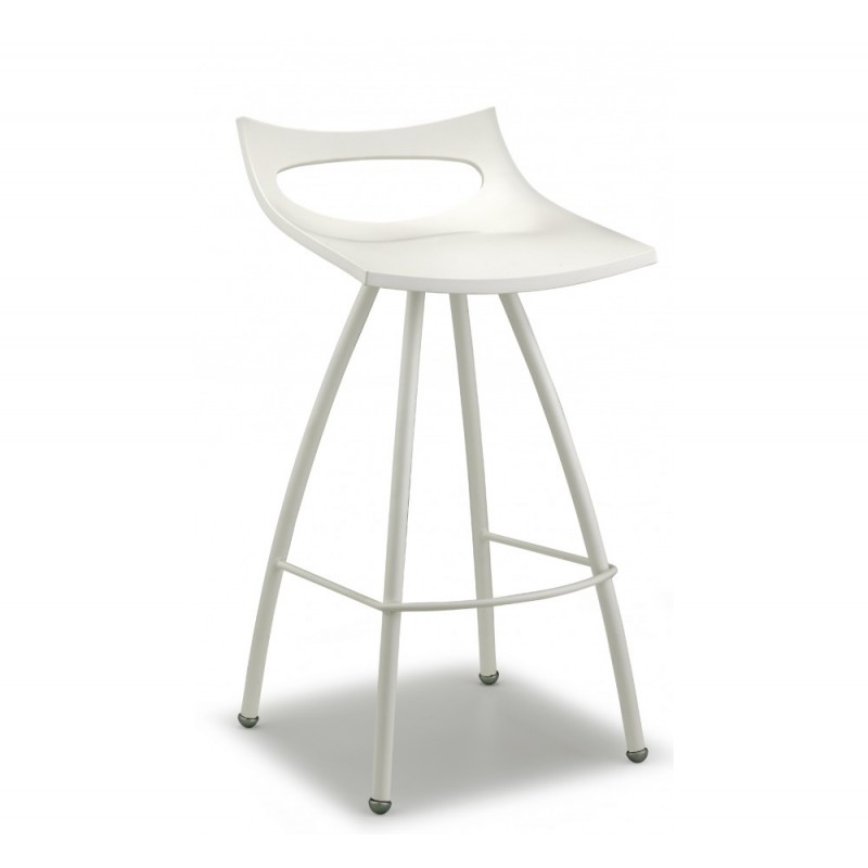 Diablito art.2292 μεταλλικό σκαμπό VA - Matt anthracite grey coated steel, embossed finish 40x47x82(65)cm  ΑΝΘΡΑΚΙ ΧΡΩΜΑ  ΠΟΛΥΠΡΟΠΥΛΕΝΙΟ 