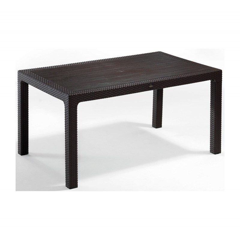 Defence 150 τραπέζι χωρίς τζάμι Καπουτσίνο 90cm x 150cm