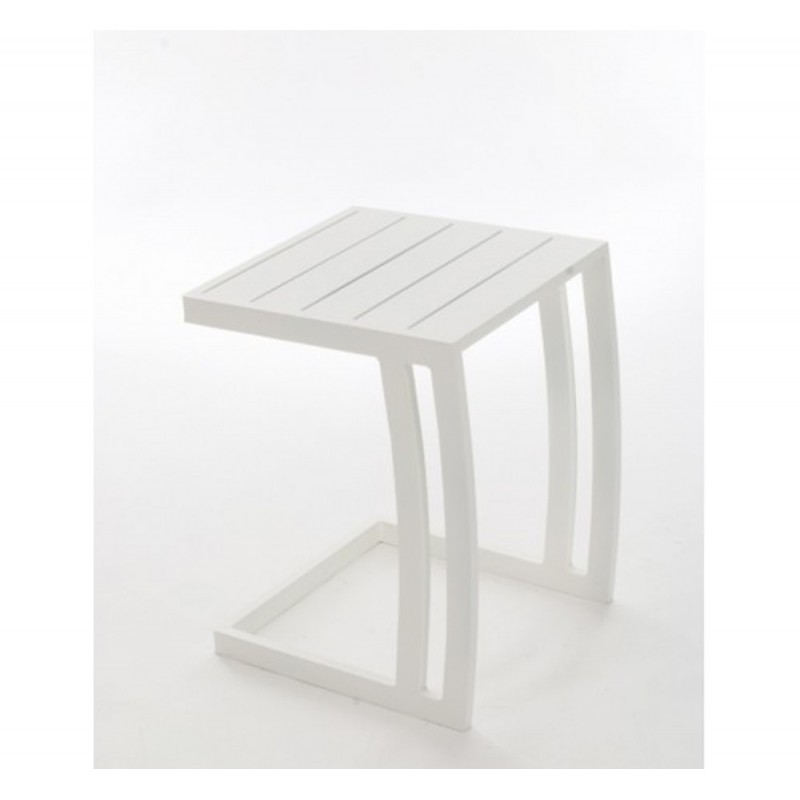 Neu side table Λευκό 45x45x60cm