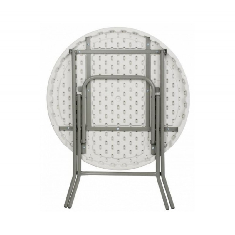 Malaga Ø80 πτυσσόμενο τραπέζι ροτόντα  Ø0,80m - Ύψος: 0,76m