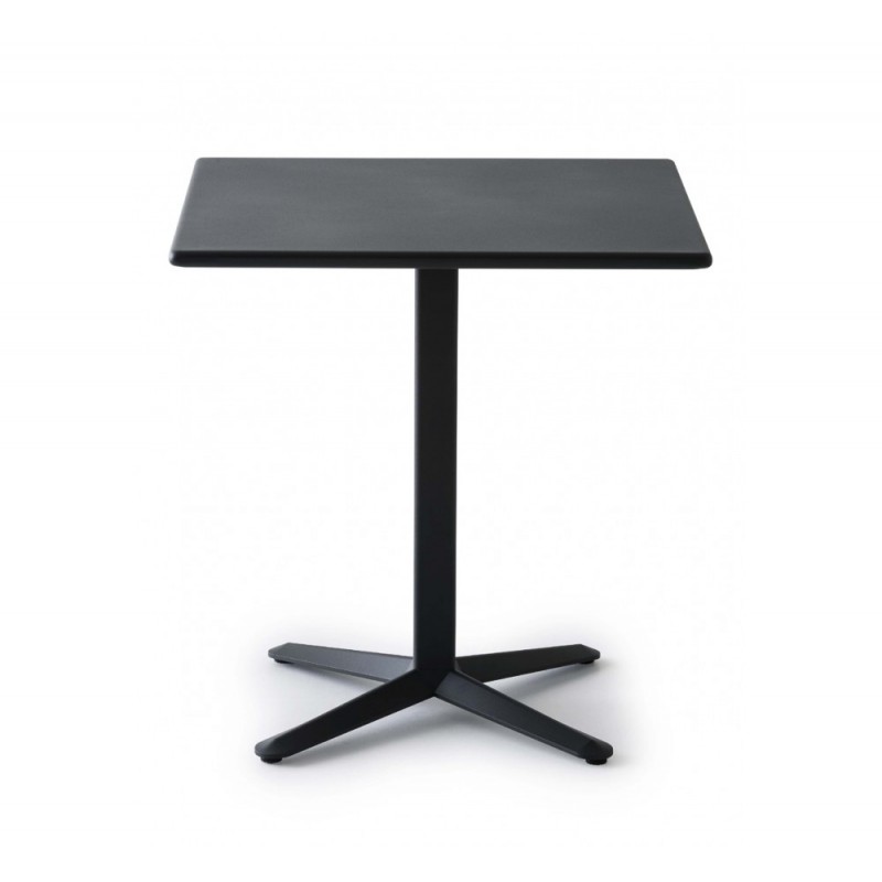 Arket τραπέζι μαύρο χρωμα TAK-103-/H100  60x60x100cm/1τμχ