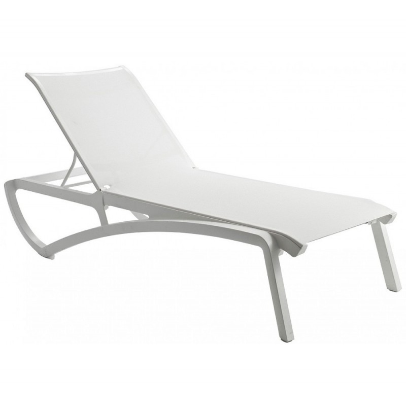 Sunset ξαπλώστρα T29 - Black 192x78x39cm