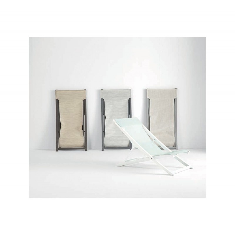 Sunset σεζλόνγκ T28 - White 63x105x75cm