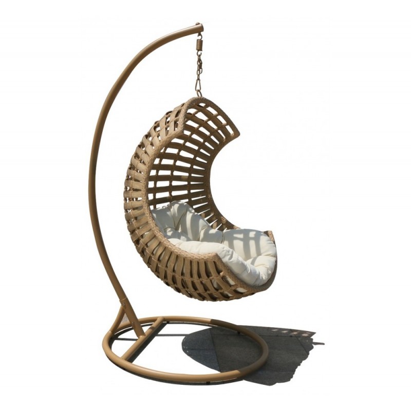 Dallin Steel κούνια Μαύρο 105x105x190cm