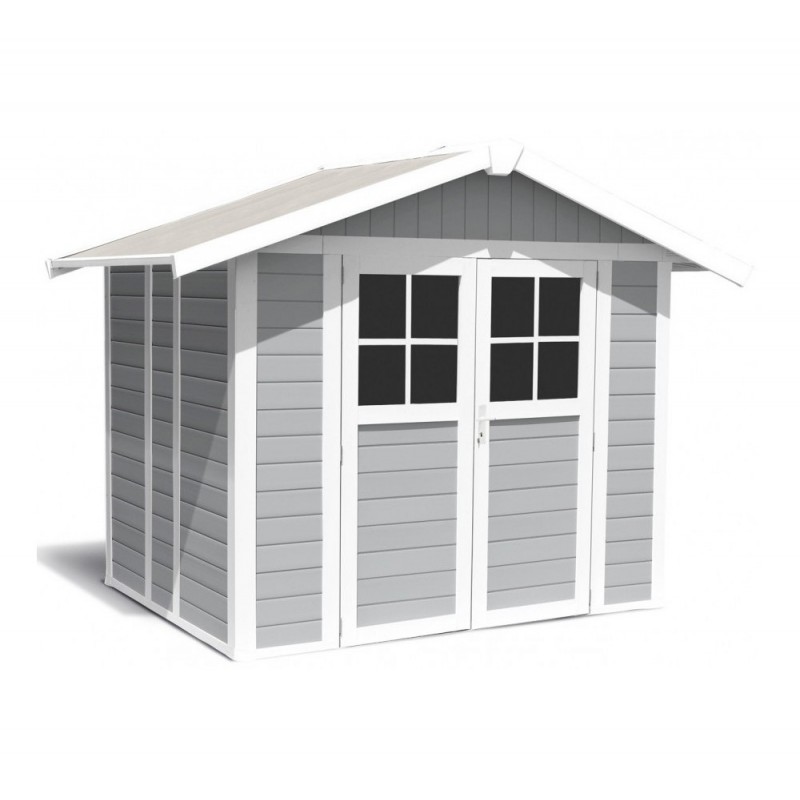 Deco Garden Home 4,9m² 22905140 - Γκρι - Πράσινο Εξωτερική διάσταση: 2,42x2,02xH2,364m