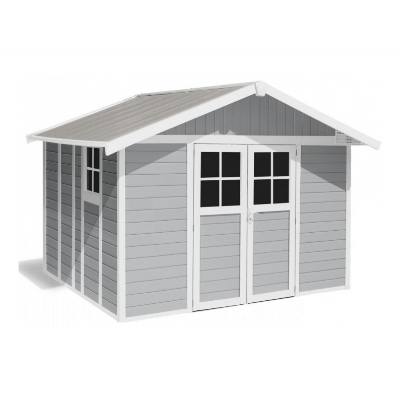 Deco Garden Home 11m² 22911139 - ΛΕΥΚΟ - ΓΚΡΙ - ΜΠΛΕ Εξωτερική διάσταση: 3,15x3,555xH2,50m