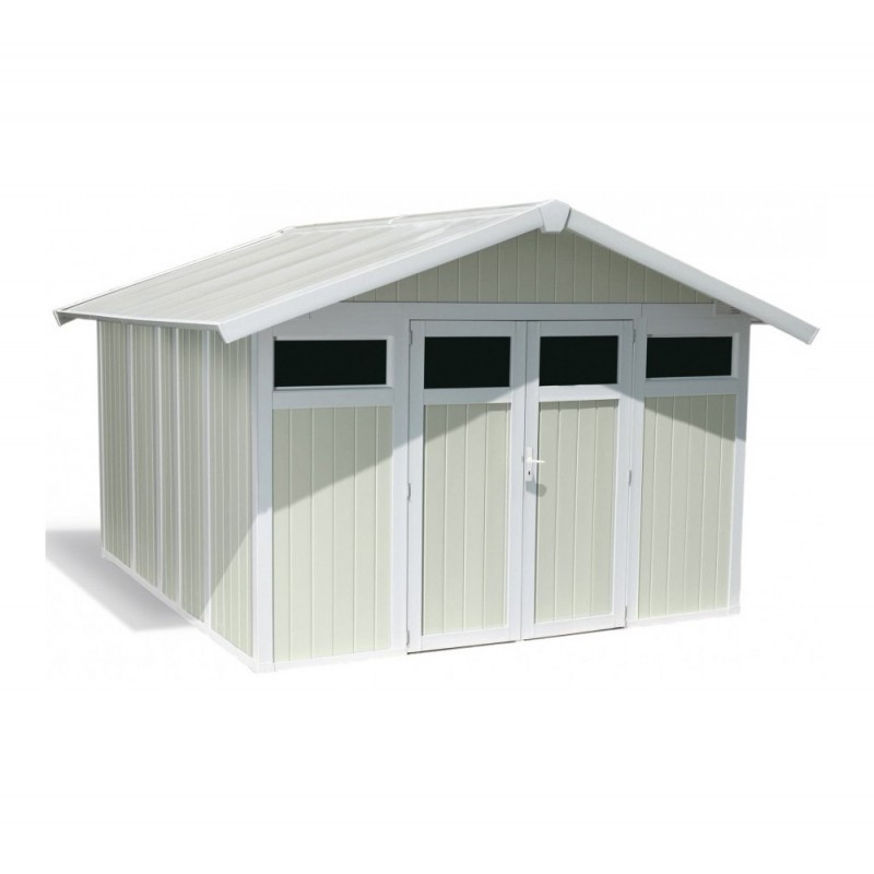 Utility Garden Home 11m² 22811137 - ΓΚΡΙ - ΜΠΛΕ Εξωτερική διάσταση: 3,15x3,555xH2,50m