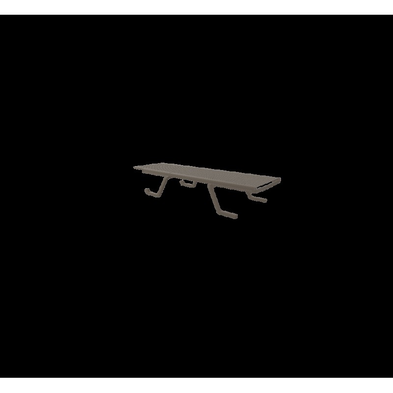 Doge ξαπλώστρα Λευκό - Λευκό 72x190x32,5cm