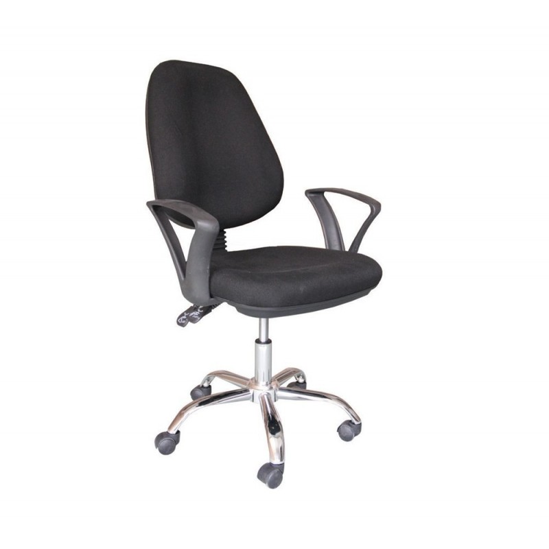 Groom πολυθρόνα γραφείου Γκρι 63x54x95-103(41-49)cm