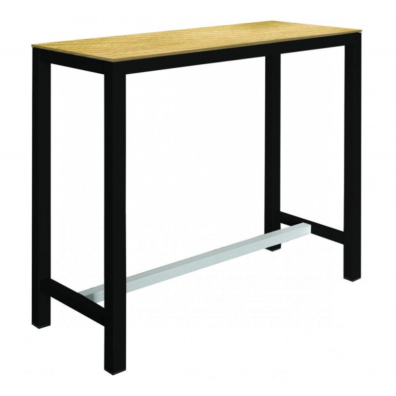 Banket τραπέζι bar laminated White  120x50x110cm