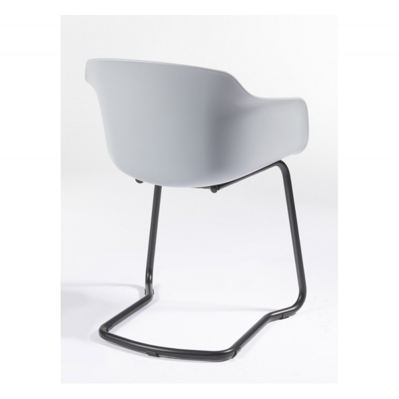 Dame cod.266.__/CTL πολυθρόνα τεχνοπολυμέριο με μεταλλικό σκελετό και μαξιλάρι με επένδυση. 57,5x52x78(66/46)cm