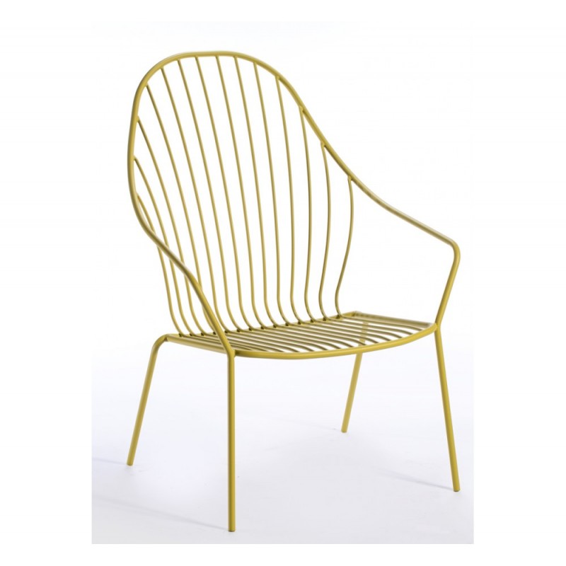 Amitha lounge πολυθρόνα 00-White 71x56,5x100(62/40)cm