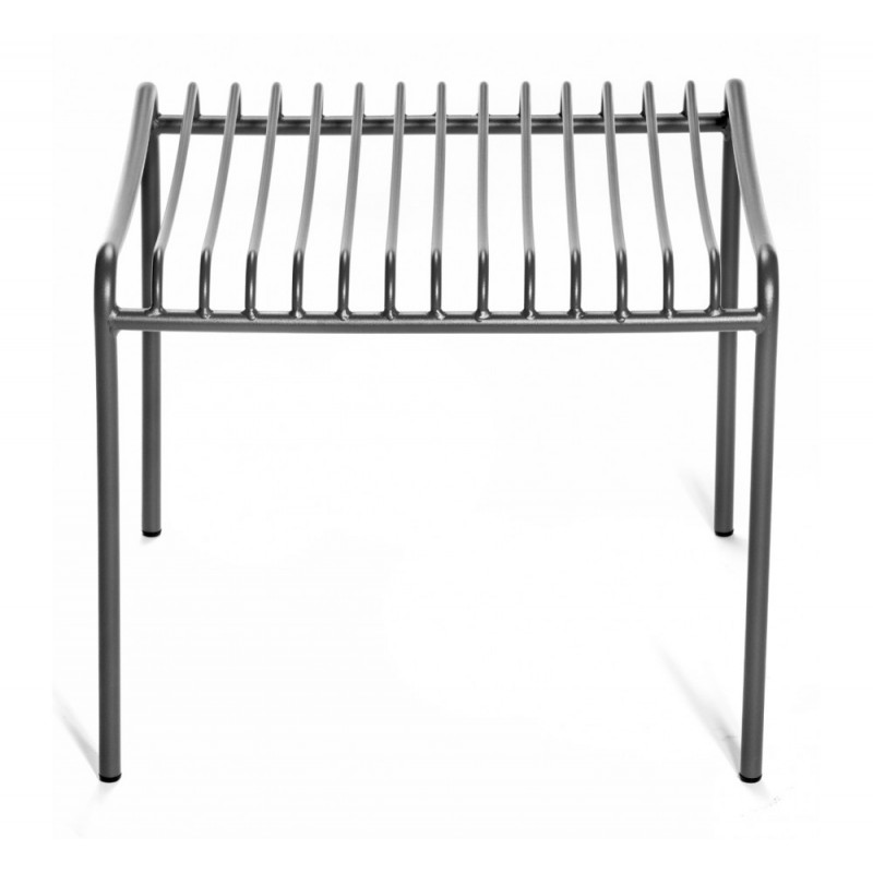 Amitha cod.87.--/A σκαμπό σε χρώμα ανθρακί 50x50x40cm