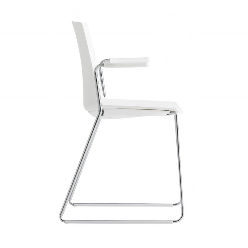 Jubel cod.291.__/SS πολυθρόνα 00-White 53x51x85(66/46)cm - λευκό πολυπροπυλένιο  