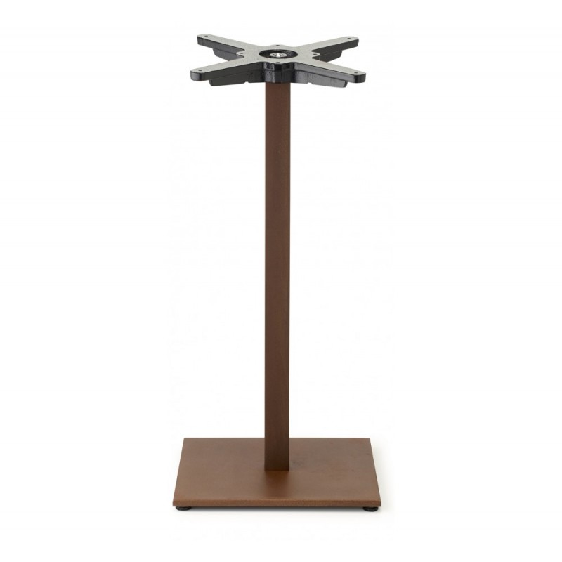 Tifanny art.5188 μεταλλική βάση bar IS - Satin stainless steel 40x40x109cm