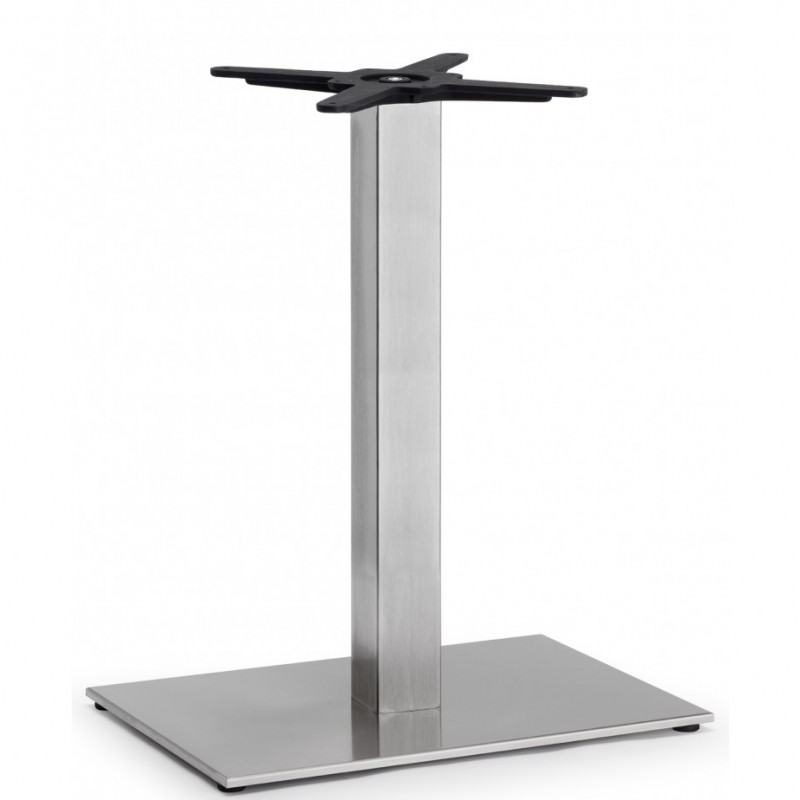 Tiffany μεταλλική βάση τραπεζιού art.5080 VN - Matt black coated steel, embossed finish διαστάσεις 60x40x73cm