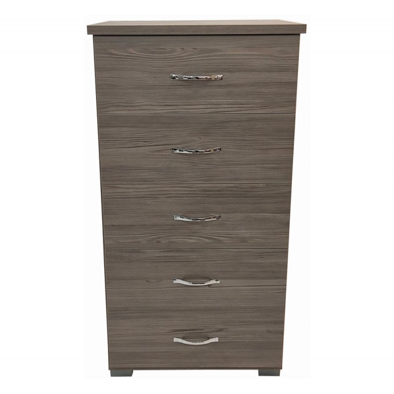 B008 Στενή σιφινιέρα με 5 συρτάρια 316 60x46x116cm