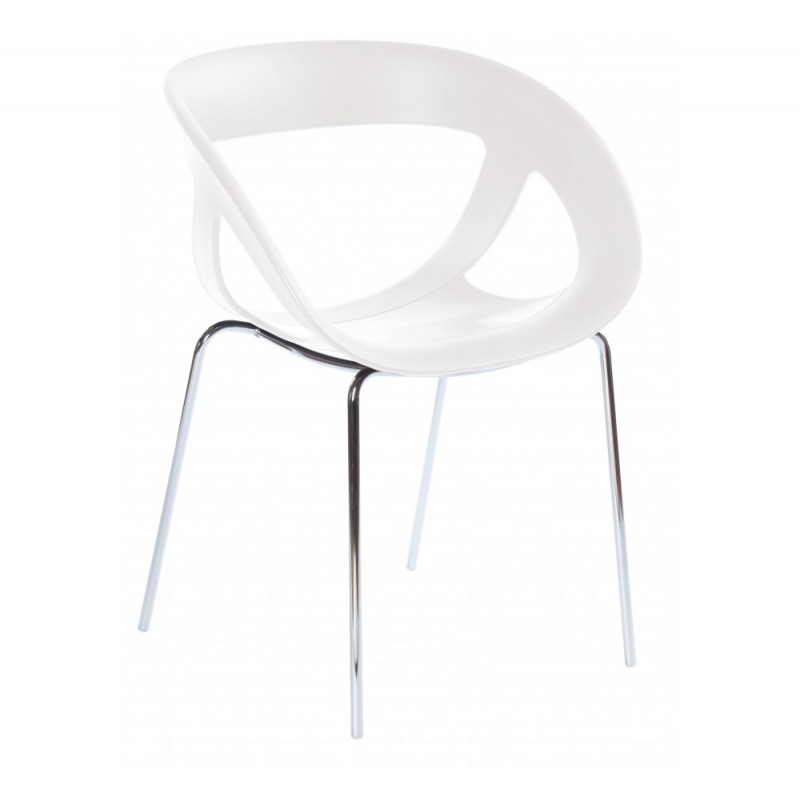 Moema cod.69/NA πολυθρόνα μεταλλική 10-Black 59x54x79(47)cm