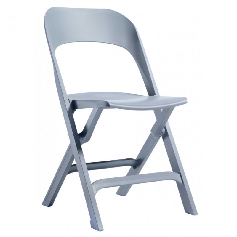 Flap καρέκλα 10-Black 48x57x84(46)cm