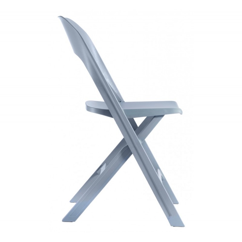 Flap καρέκλα 14-Pearl grey 48x57x84(46)cm -  πτυσσόμενη καρέκλα τεχνοπολυμεριο 