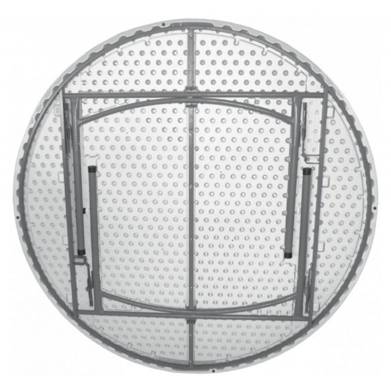 Toronto Ø160 πτυσσόμενο τραπέζι ροτόντα Ø160xH74cm