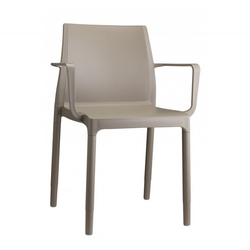 Chloe trend monamour art.2637 πολυθρόνα 82 - Light grey 57x51x83(47/67)cm