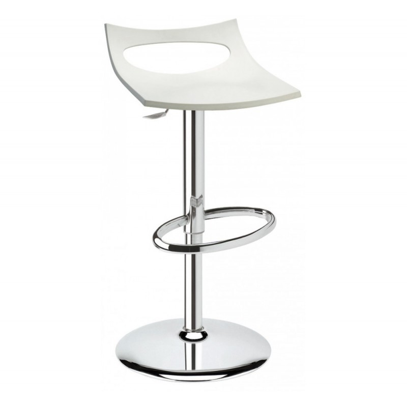 Diavoletto art.2220/04 μεταλλικό σκαμπό 11 - Linen Ø44x66/92(54/79)cm