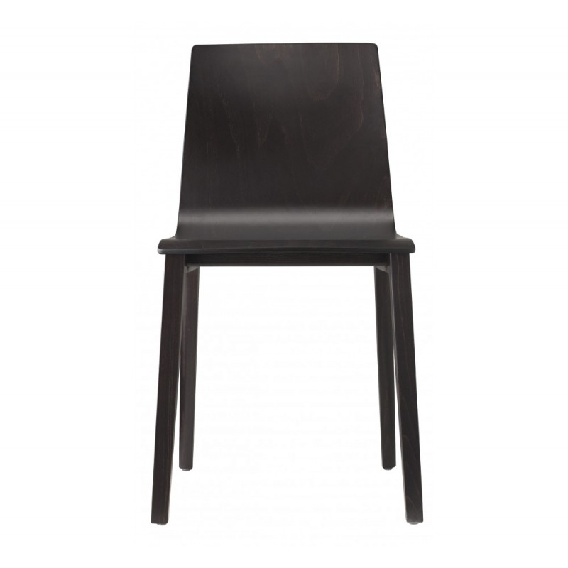 Smilla art.2840 ξύλινη καρέκλα FK 503 - Smoke beech 46x50x82(47)cm -  από μασίφ ξύλο οξιάς 