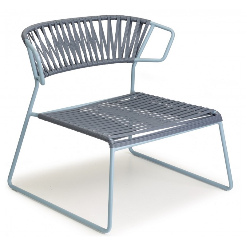 Lisa lounge club art.2877 μεταλλική πολυθρόνα P73 Terracotta 69x67x67(36)cm