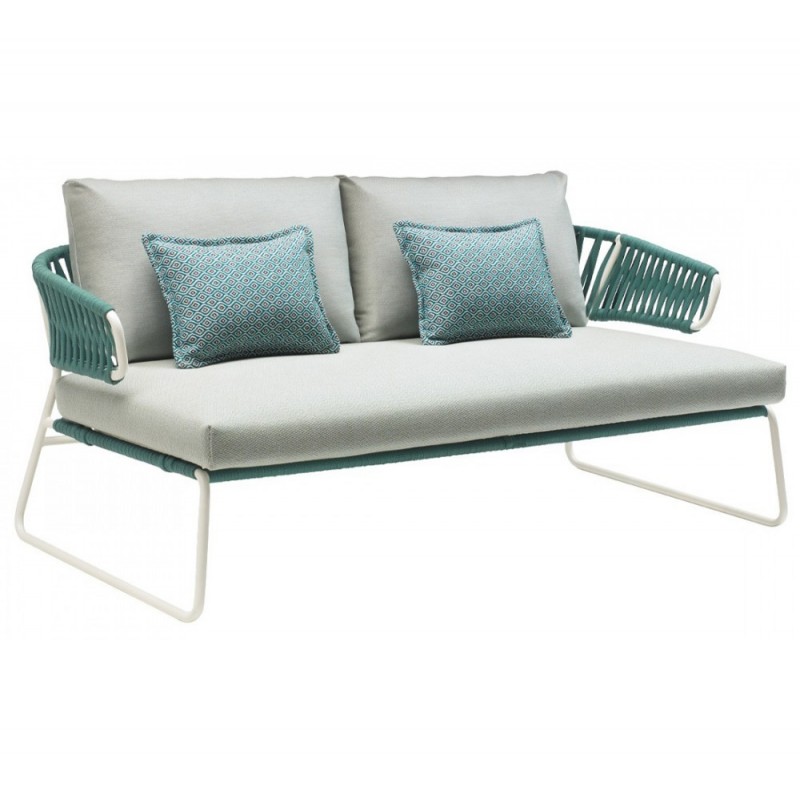 Lisa filo art.2884 καναπές N57 Mint 170x82x75(42)cm  - ΤΙΡΚΟΥΑΖ ΧΡΩΜΑ 