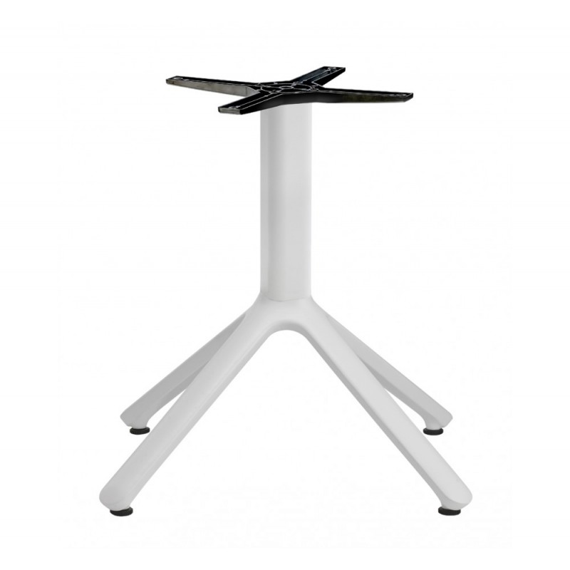 Nemo art.5067 fixed βάση τραπεζιού αλουμινίου AV 15 - Matt dove grey coated aluminium, embossed finish 51*51*50cm 