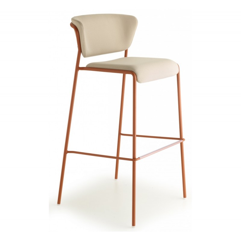 Lisa art.2862 waterproof μεταλλικό σκαμπό (h75) WP89 - Water Repellent Fabric 50x50x99(75)cm ελάχιστη παραγγελια 1 τμχ 