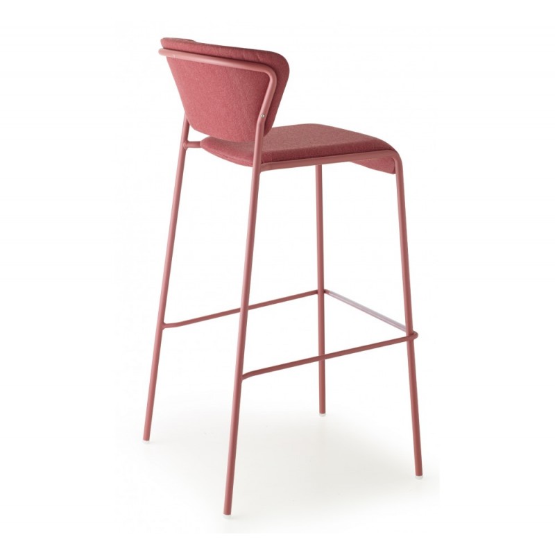 Lisa art.2863 waterproof μεταλλικό σκαμπό (h65) WP87 - Water Repellent Fabric 50x50x89(65)cm ελάχιστη παραγγελία 1 τμχ 