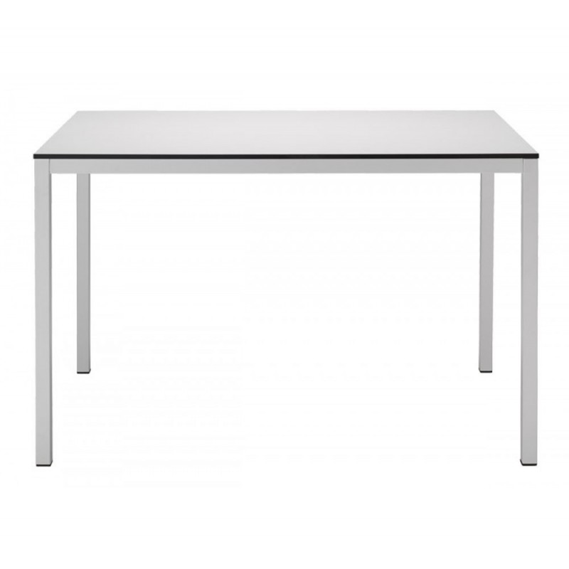 Mirto art.2421-3 τραπέζι 120x80cm   Σκελετός με επίστρωση χάλυβα, διαθέσιμο σε λευκό  